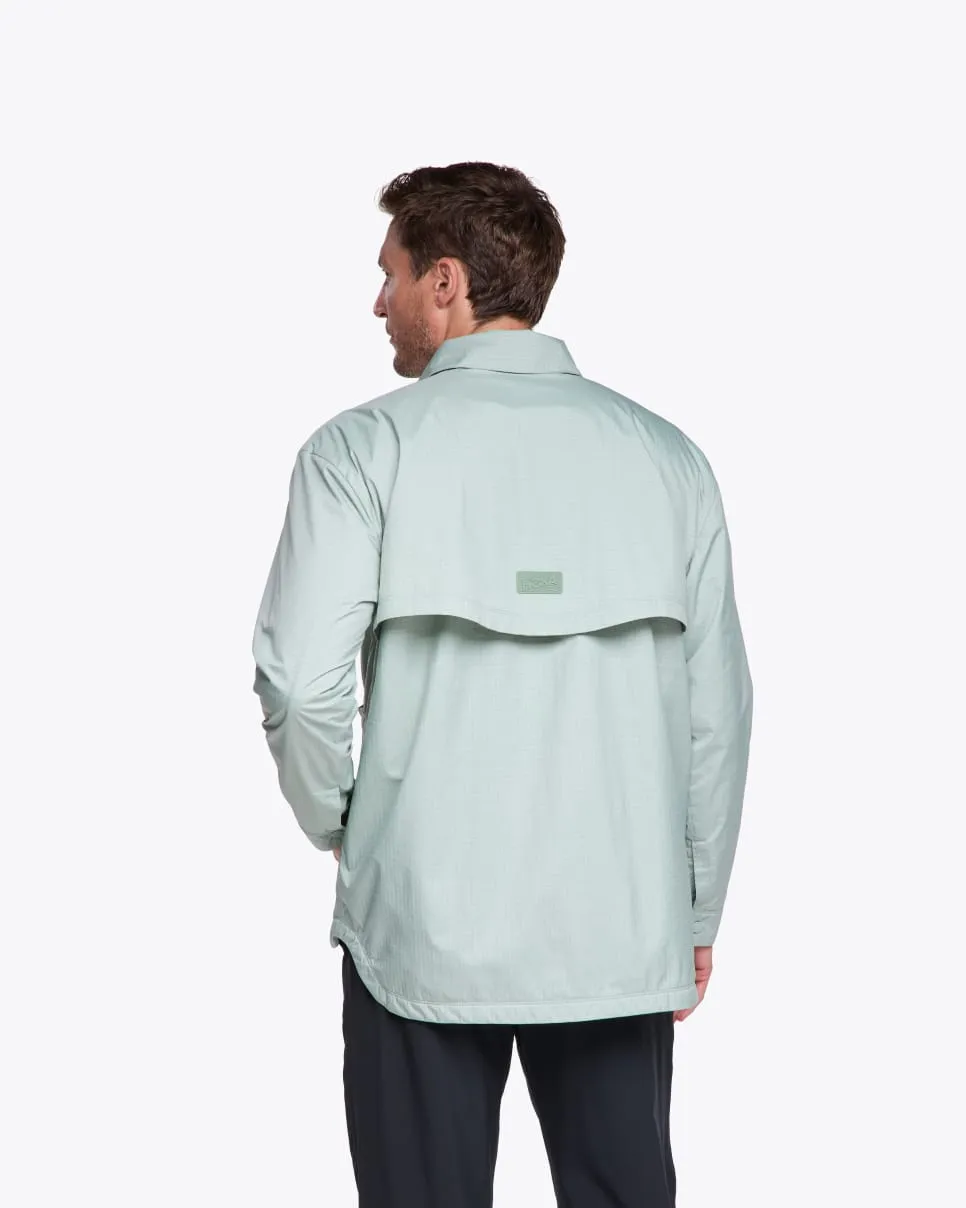 HOKA® Outtrail Shirt Jacket-aloe vera - Image 2