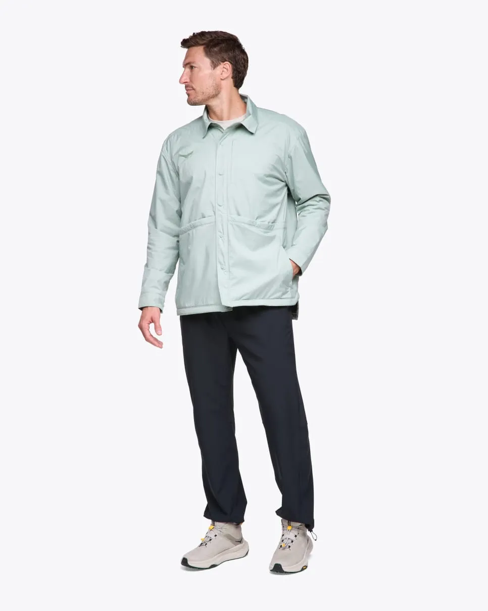 HOKA® Outtrail Shirt Jacket-aloe vera - Image 3
