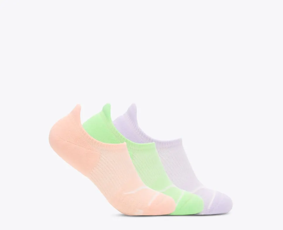 HOKA® Invisible Sock 3 Pk-dawn light / luna moth / starlight glow