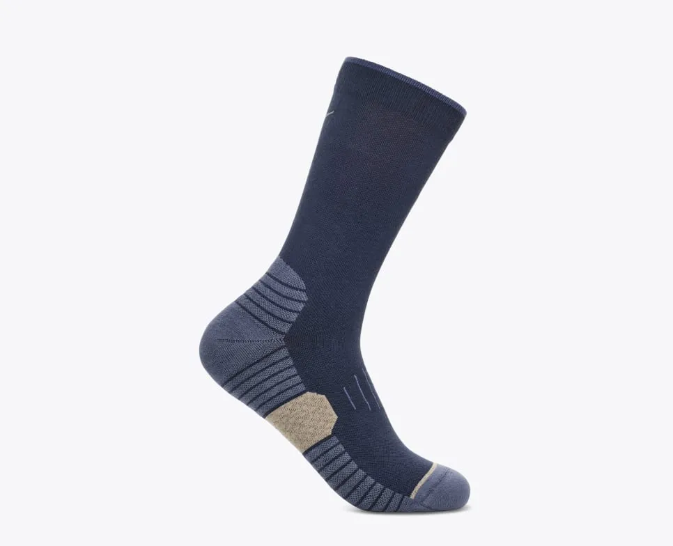 HOKA® Lifestyle Athletic Crew Sock-varsity navy