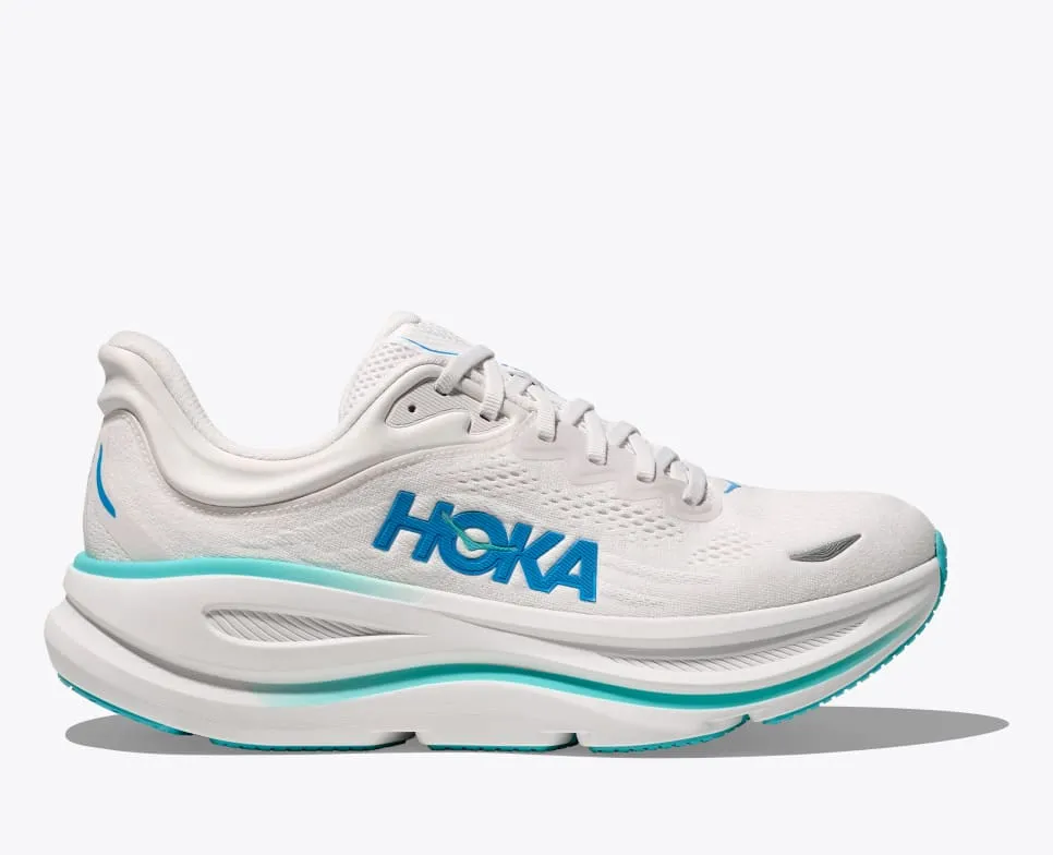 HOKA® Bondi 9-white / hoka blue
